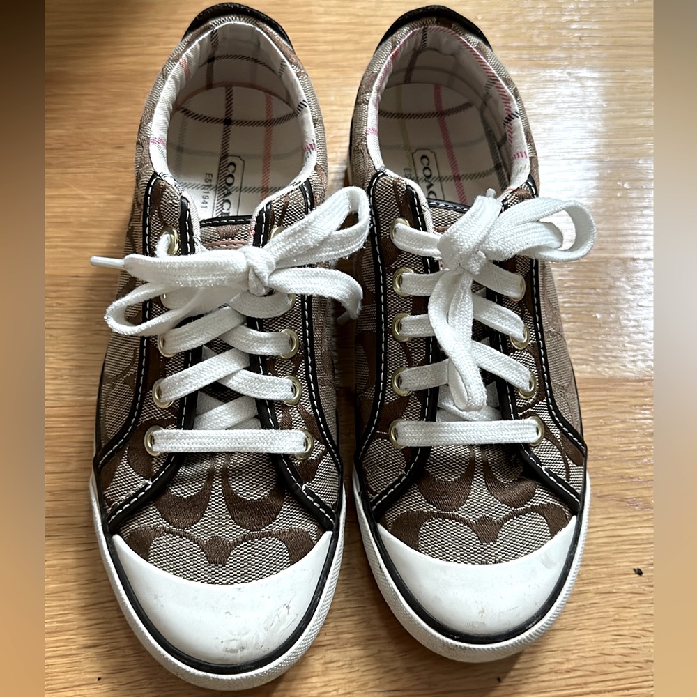 Coach converse sneakers